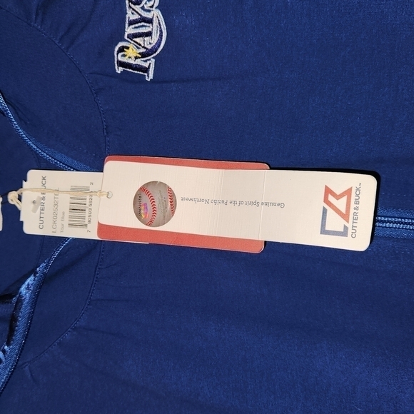Cutter & Buck Tampa Bay Rays Zip Jacket - Picture 4 of 6
